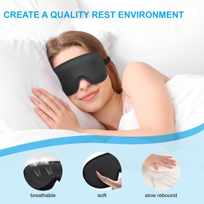 MitoSyne Blackout Pro Sleep Mask + Earplug Set - gallery image 4