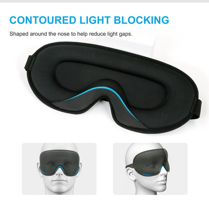 MitoSyne Blackout Pro Sleep Mask + Earplug Set - gallery image 5