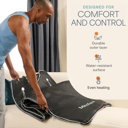 MitoSyne HeatCycle Infrared Sauna Blanket - gallery image 6
