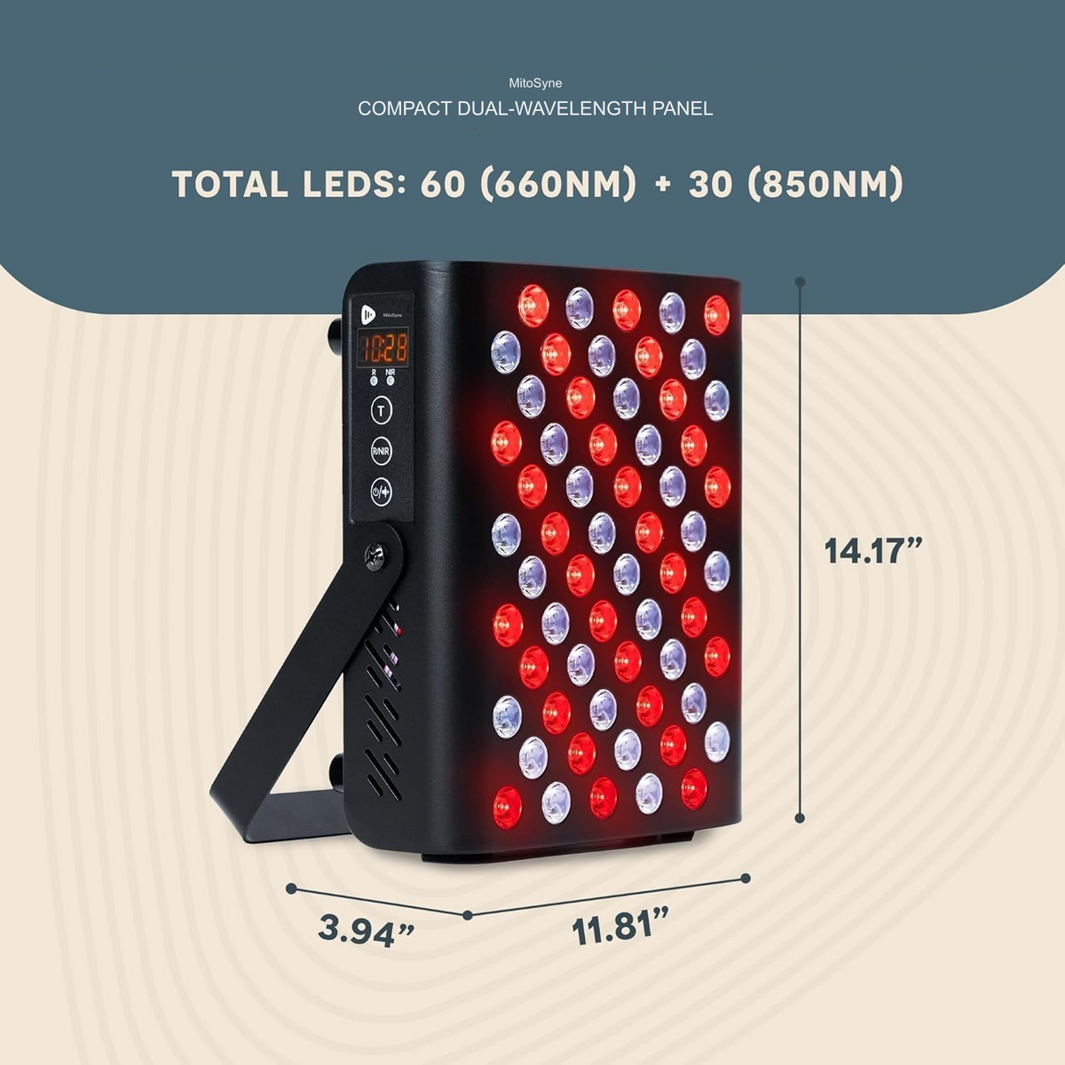 MitoSyne LumaField 660/850 Red + Near-Infrared Light Panel - gallery image 4