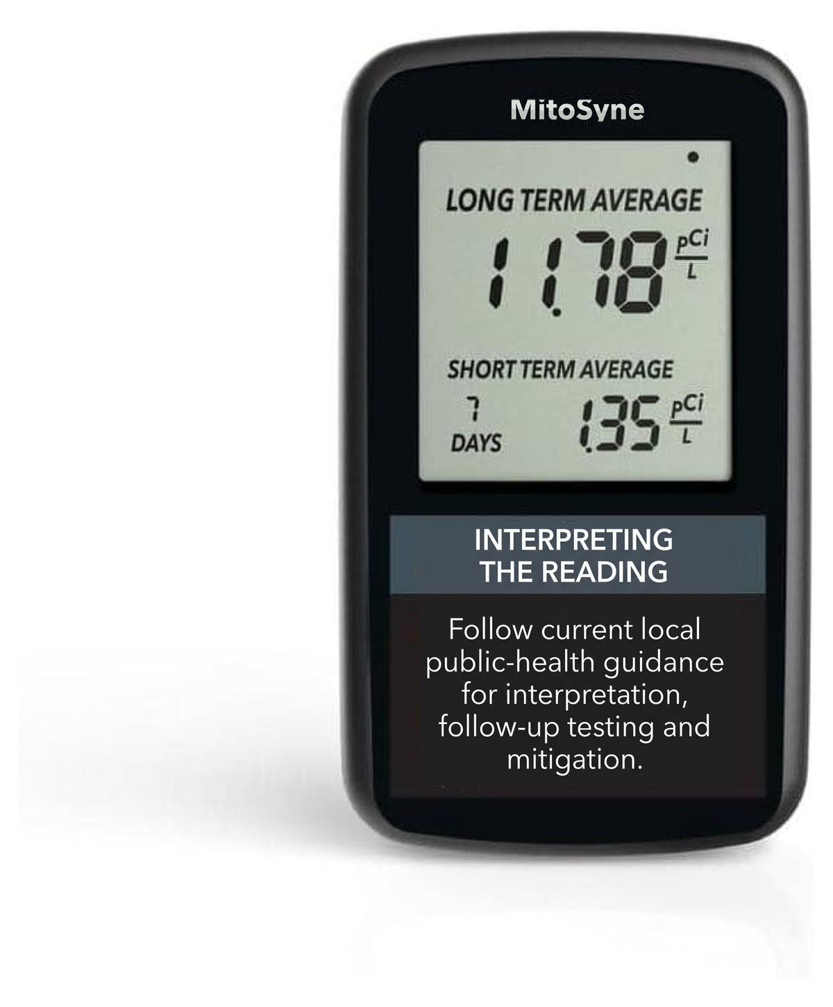 MitoSyne RadonWatch Continuous Monitor