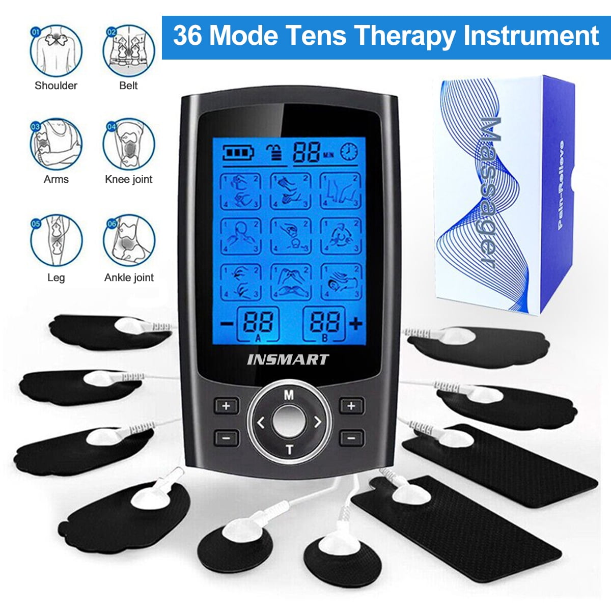 MitoSyne NeuroPulse Dual-Channel TENS + NMES System - gallery image 2