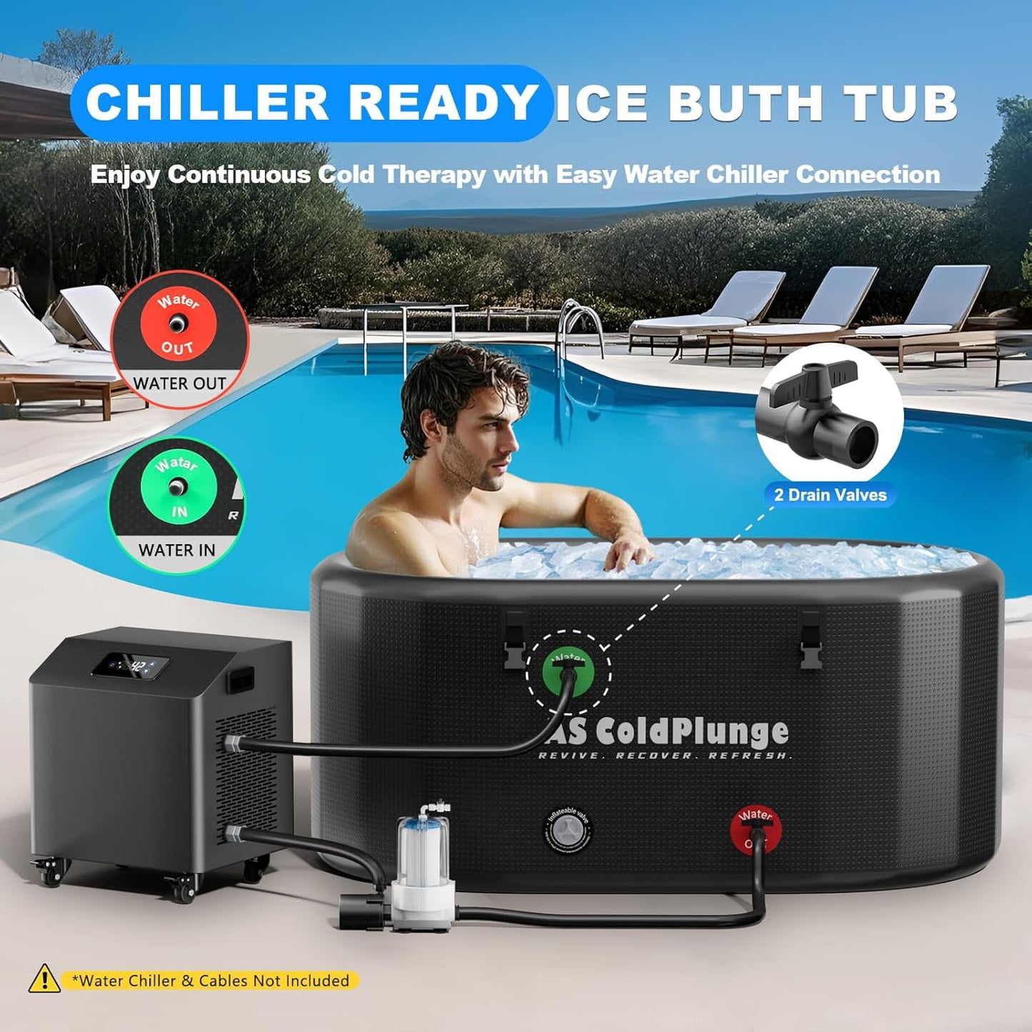 MitoSyne ColdCycle Insulated Plunge Tub - gallery image 3