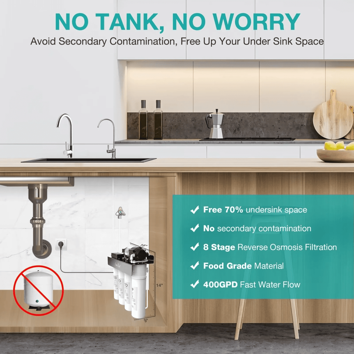 MitoSyne PureSource NSF/ANSI 58 Reverse-Osmosis System - gallery image 2