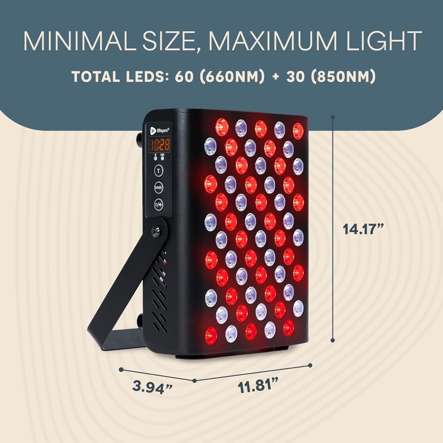 MitoSyne LumaField 660/850 Red + Near-Infrared Light Panel - gallery image 4