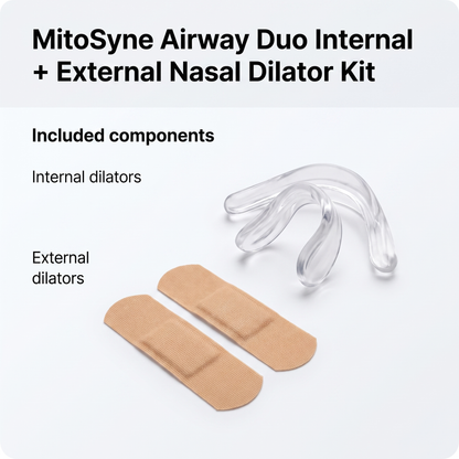MitoSyne Airway Duo Internal + External Nasal Dilator Kit - gallery image 3