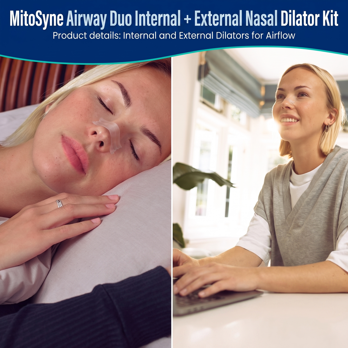 MitoSyne Airway Duo Internal + External Nasal Dilator Kit - gallery image 4