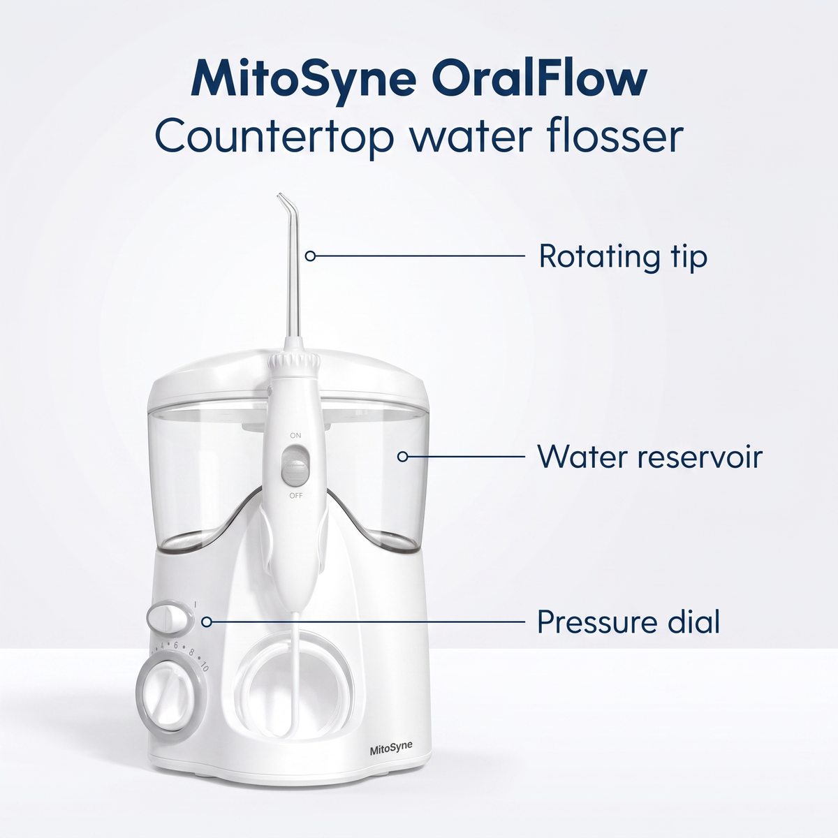 MitoSyne OralFlow Precision Water Flosser - gallery image 3