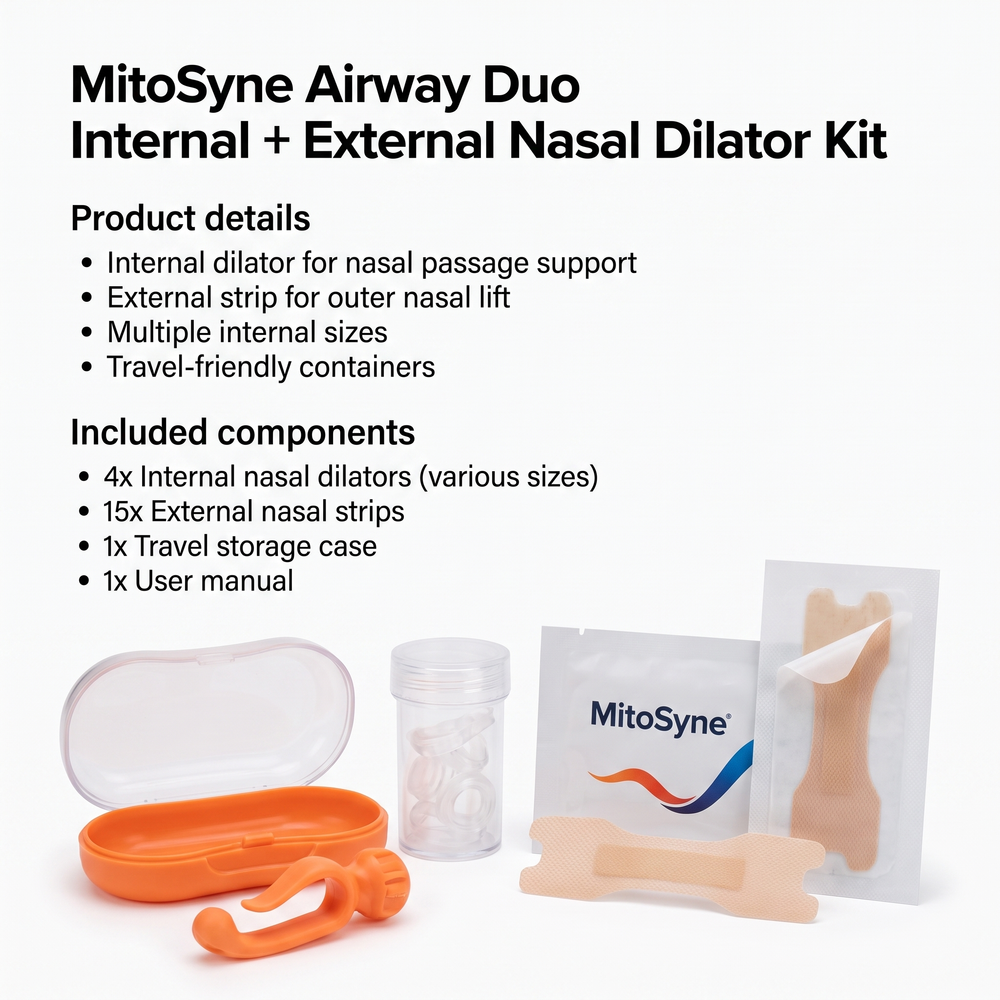 MitoSyne Airway Duo Internal + External Nasal Dilator Kit - gallery image 8