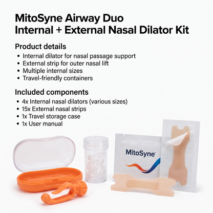 MitoSyne Airway Duo Internal + External Nasal Dilator Kit - gallery image 8