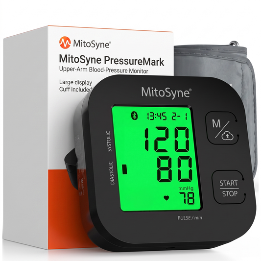 MitoSyne PressureMark Validated Upper-Arm Blood-Pressure Monitor