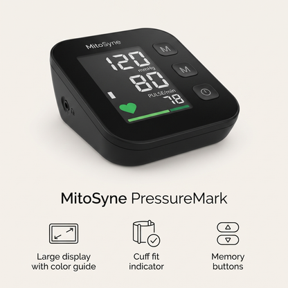 MitoSyne PressureMark Validated Upper-Arm Blood-Pressure Monitor - gallery image 5