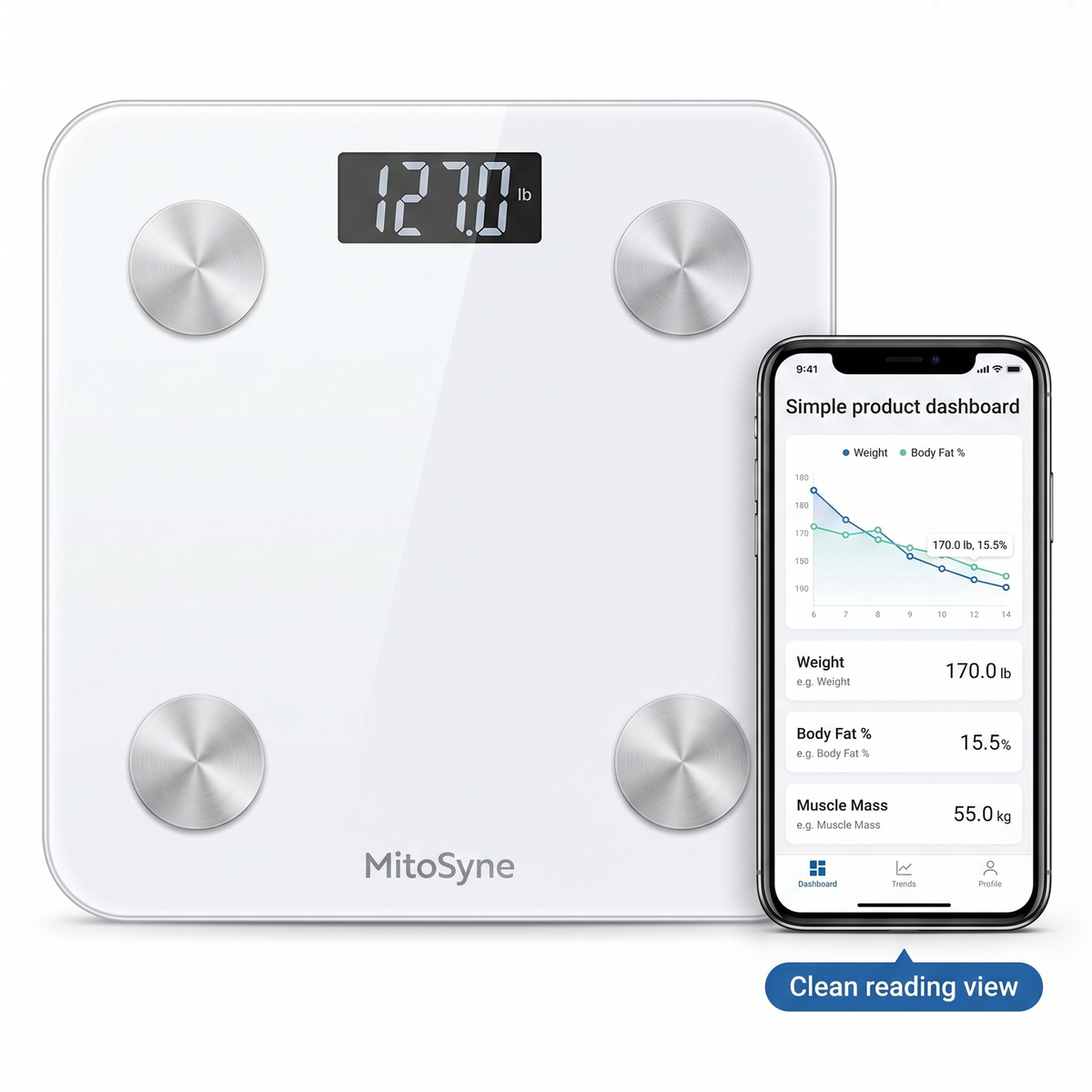 MitoSyne BodyTrend Composition Trend Scale - gallery image 2