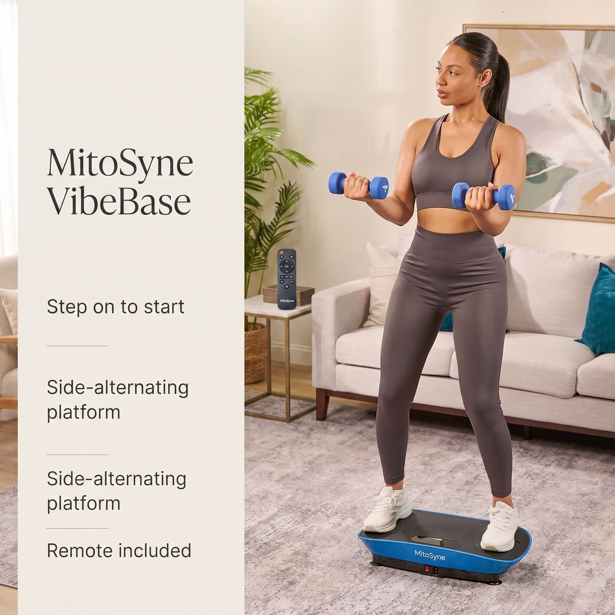 MitoSyne VibeBase Side-Alternating Vibration Platform - gallery image 2