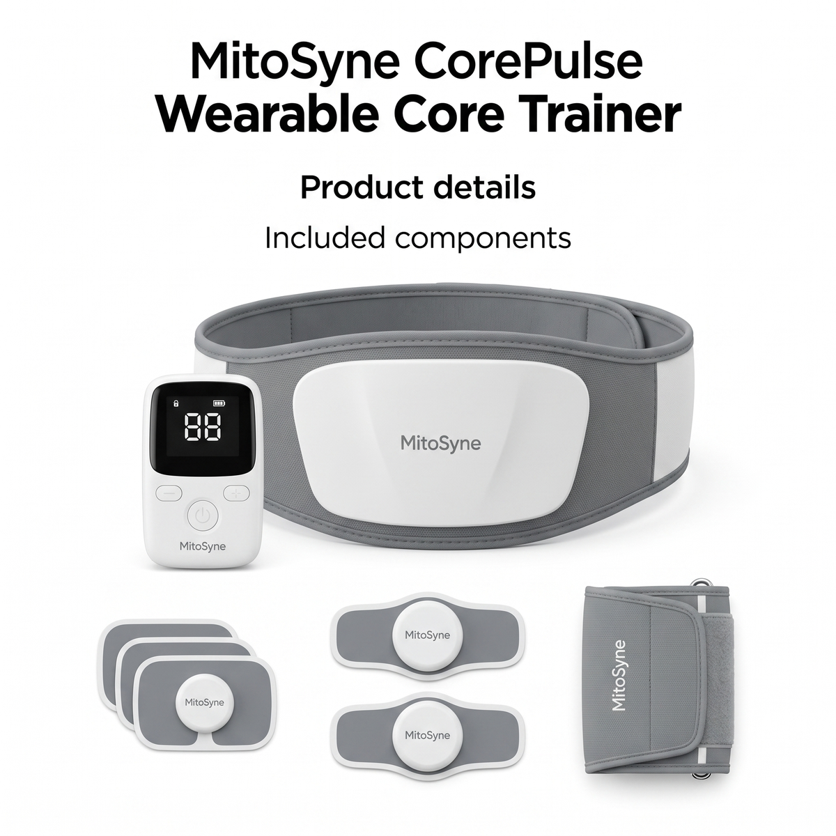 MitoSyne CorePulse NMES Abdominal Trainer - gallery image 6