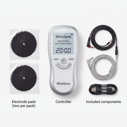 MitoSyne NeuroPulse Dual-Channel TENS + NMES System - gallery image 5