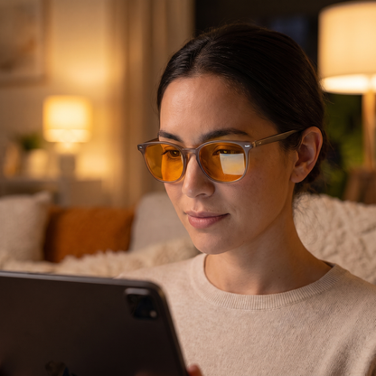 MitoSyne NightLens Amber Evening Glasses - gallery image 4