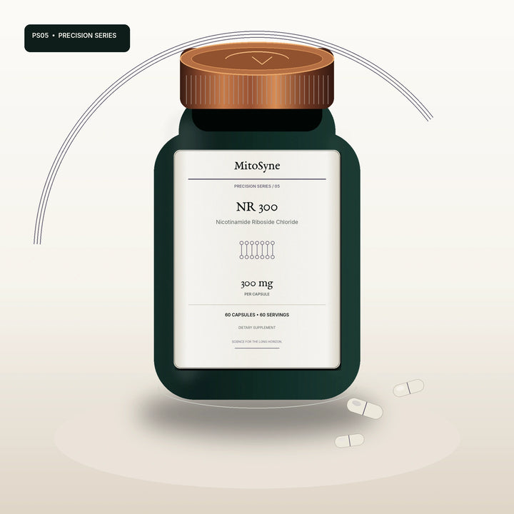 MitoSyne NR 300 — Nicotinamide Riboside Chloride, 300 mg — Primary e-commerce hero