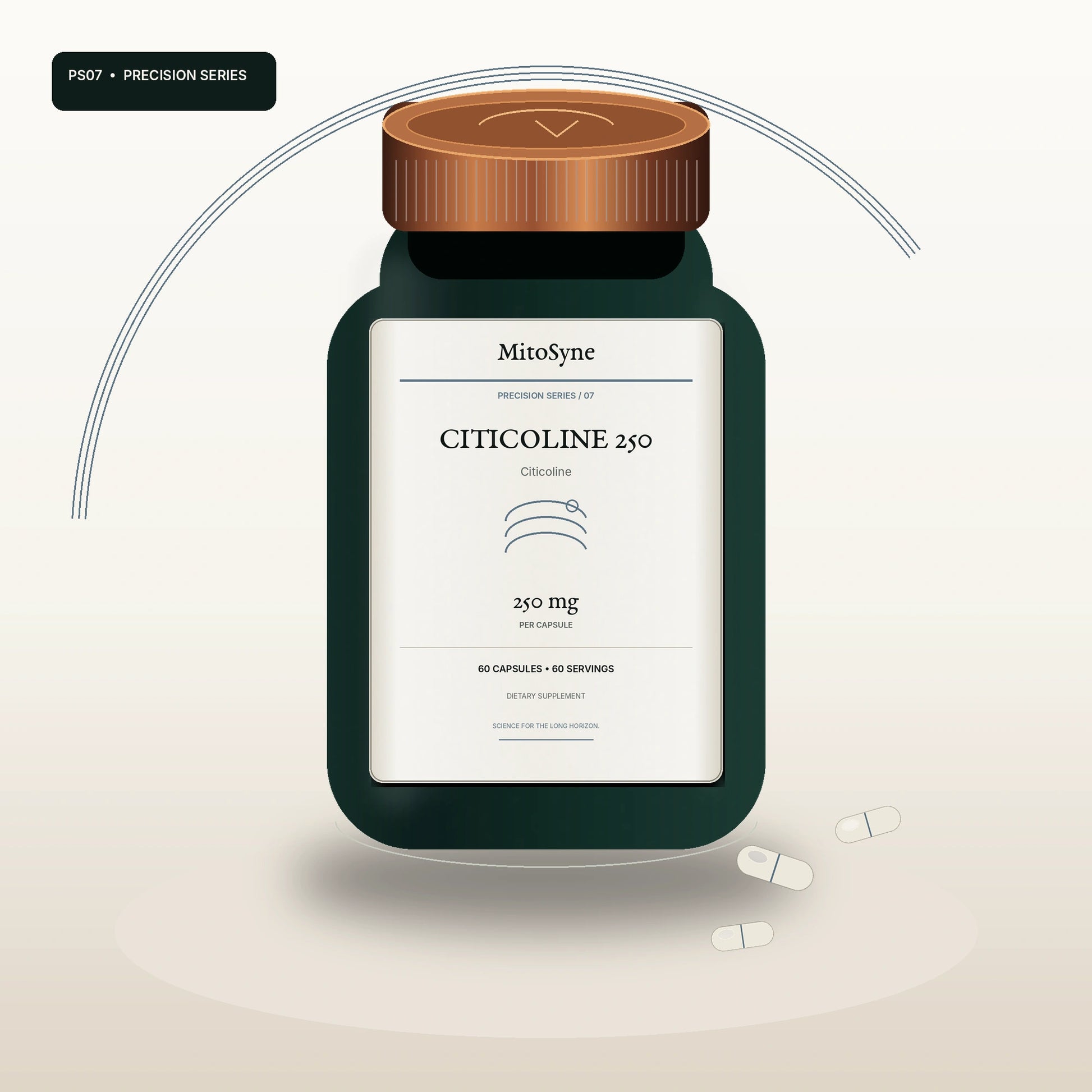 MitoSyne Citicoline 250 — Citicoline, 250 mg — Primary e-commerce hero