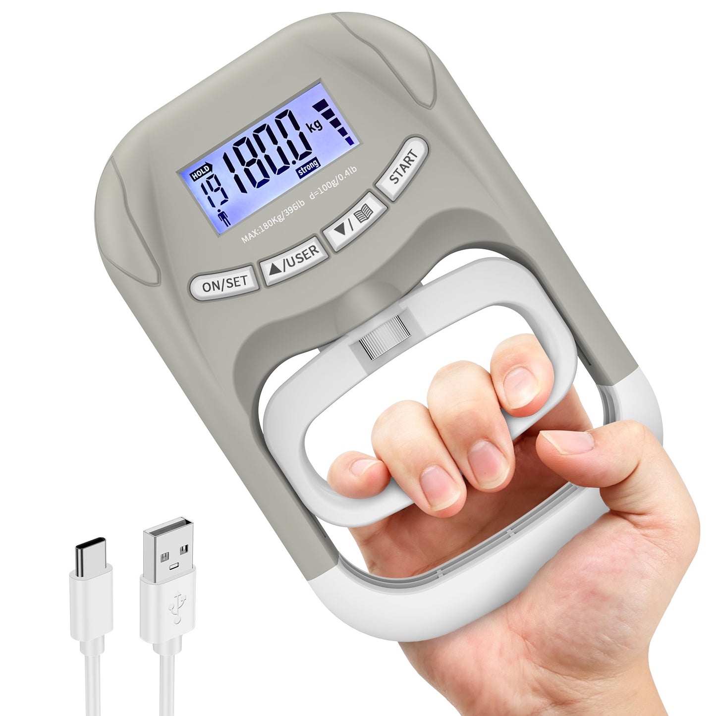 MitoSyne GripMark Digital Handgrip Dynamometer