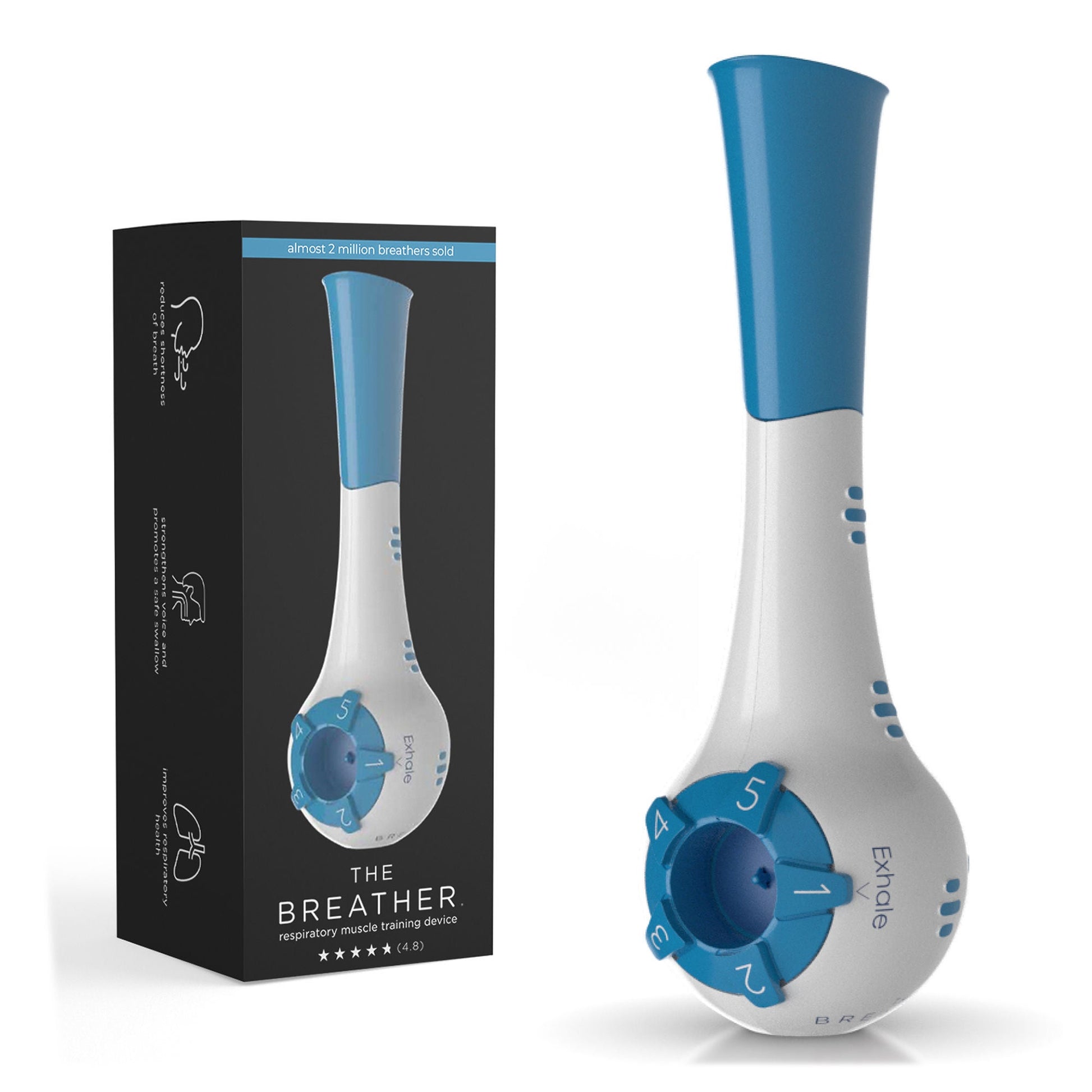 MitoSyne BreathCore Adjustable Inspiratory Trainer