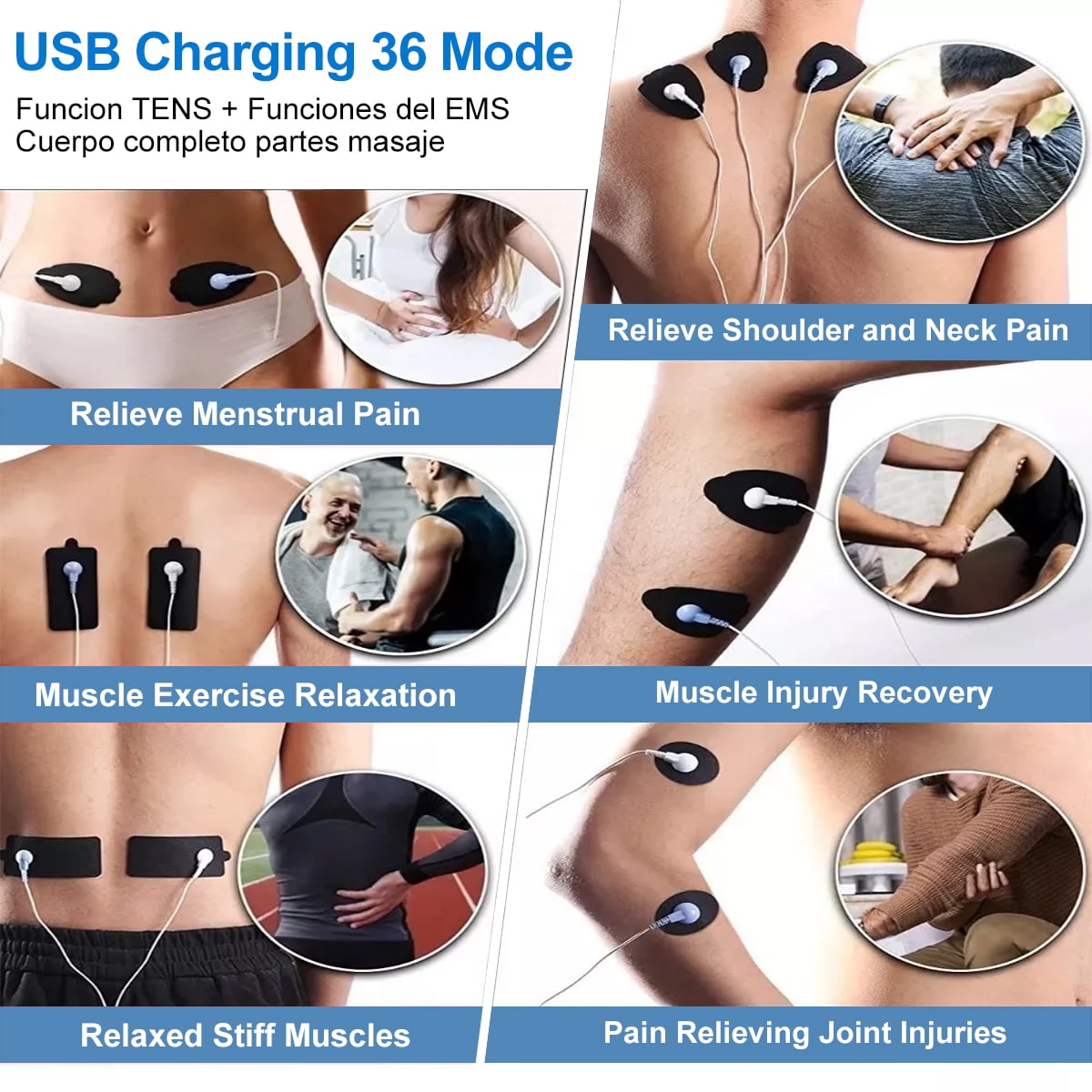MitoSyne NeuroPulse Dual-Channel TENS + NMES System - gallery image 5