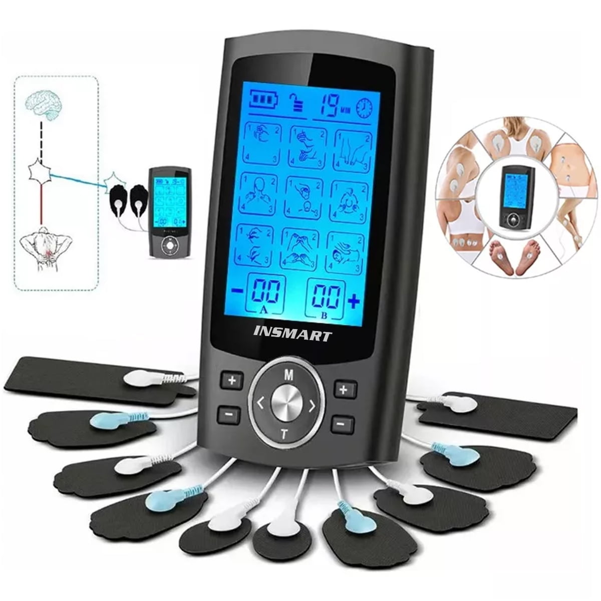 MitoSyne NeuroPulse Dual-Channel TENS + NMES System - gallery image 3