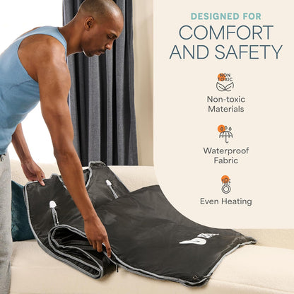 MitoSyne HeatCycle Infrared Sauna Blanket - gallery image 6